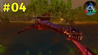 របៀបចាប់សត្វក្នុងទឹក Plesiosaur វគ្គ04 ARK Survival Mobile khmer