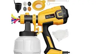 LIFOVE Paint Sprayer - 700W HVLP High Power Electric Spray Paint Gun with Adjustable Spray Width