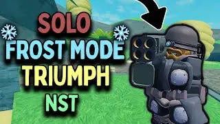 Solo Frost Mode Triumph No Special Towers/No Consumables/No Skills | TDS Tower Defense Simulator