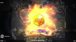 LEGEND with HIGHLANDER BLOOD DEATH KNIGHT with 12W-4L 75% win rate!