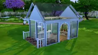 Sims 4 Speed Build: Greenhouse (Basegame Only)