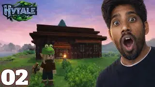 Hytale My New House Completed 🏡 | Survival Gameplay Hindi | Hytale Building#hytalehindi