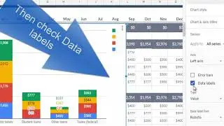 Data label in Google sheet - khalid yahya