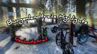 Highlights Burgendlandtrails Rechnitz Trail im Winter mit dem Ghost E riot full party