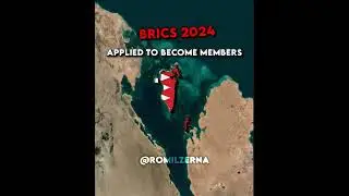 BRICS 2009 & 2024 🌍 #geography #brics #shorts
