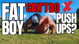 Can an Overweight Beginner Do Clean Push Ups? | Fat Boy Fitness Journey