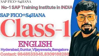 #Class -1:SAP S/4 HANA Introduction,SAP FICO Course For Beginners,sap S/4 HANA demo class,SAP FICO