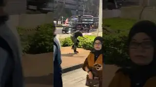 Sudirman street skating #skateboarding #grind #grind #rollerskating #streetskating