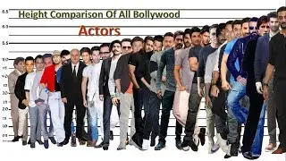 Bollywood Actors Real Height Comparison | Shortest Vs Tallest