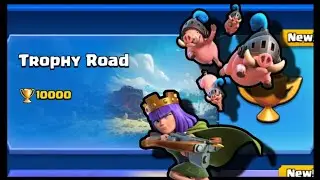 This is how i reached 10k trophies with hoggies EQ *NO CUT* #clashroyale