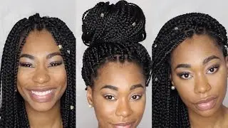 CROCHET BRAIDS: How To Install FREETRESS BOX BRAIDS Tutorial|ChimereNicole