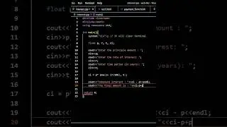 Calculating Compound Interest C++ Tutorial