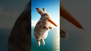 #rabbit #rabbitvibes #cuterabbit #flying #eating