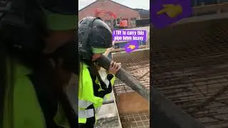I just want to try men's work🇳🇴 #viral #construction #norway #trending #shorts#concretepump