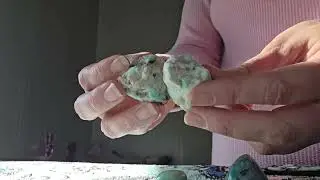 Raise your frequency, crystal tapping asmr