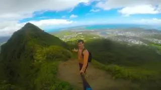 GoPro: Adventure to Jurassic Park - Olomana Three Peaks Hike, Oahu Hawaii