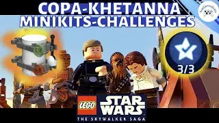 🔴COPA-KHETANNA 100% Walkthrough LEGO Star Wars Skywalker Saga. All MINIKITS & CHALLENGES
