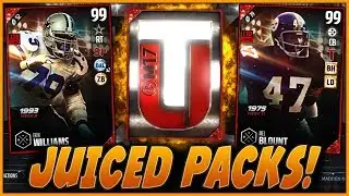 OMG! JUICED PACKS!! | 99 BLOUNT AND WILLIAMS! | MUT 17 PACK OPENING