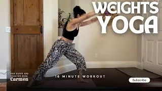 16 Minute Morning Yoga Flow | Full Body Mobility Stretch & Strength