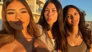 outside w kristine and tiffany #vlog 