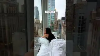 The best hotel room view in NYC!🗽 📍Arlo Nomad