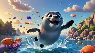Sammy Seal Splashes Big | Splashy Water Fun Song for Kids | Nursery Rhymes and Baby Songs