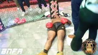 Bradley vs Hitman Tay | EARLY KO + Controversy! | BNFA King of the Cage 🍿🔥