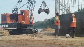  Praveen 🏗️🏗️🏗️ crane op  wall sisking   work time 👔💼🕒 shots😝❤