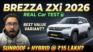 2026 Brezza Zxi Kharidein Ya Nexon? 🤔 Smart Hybrid Petrol Real Car Review and Test! | #brezza2026