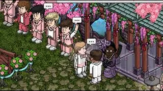 CASAMENTO HABBO 👬🏼 Hogwarts Wizard World ϟ RPG Habblet 2020 💖