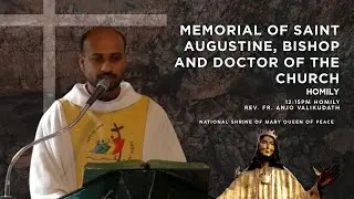 AUG 28, 2025 HOMILY Memorial of Saint Augustine, Bishop and Doctor of the Church 