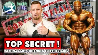 BODYBUILDING INSIDES | Geheimtipps vom Profi - Seminar mit Johannes Eleftheriadis im Health&FitStore