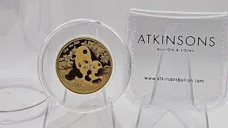 The 2024 Chinese Panda and a gold 50p I'm not happy with.
