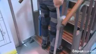 Bionic 'Robot trousers' help paraplegics walk again