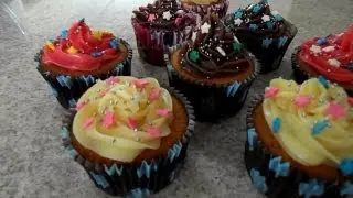 Cupcake de Cenoura - Cobertura de brigadeiro