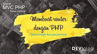 contoh cara membuat router PHP sederhana - tutorial MVC PHP