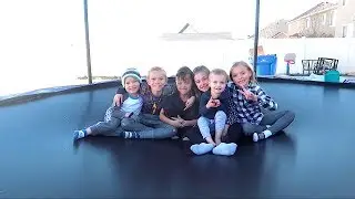KIDS 1st TRAMPOLINE!