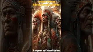 Tribal Echoes: Native American Chant parte III, #Shorts #nativeamericanmusic #tribalmusic