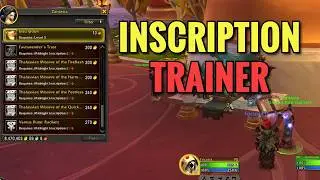 Silvermoon City Inscription Trainer Location (WoW Midnight)