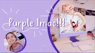 Unboxing the new purple iMac - first impressions | artescha