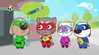 Canal panda talking tom heroes epis&oacute;dio 1 portugal 2016