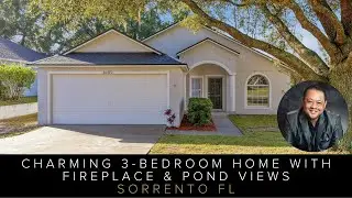 Charming 3-Bedroom Home with Fireplace & Pond Views | 30442 PGA Drive, Sorrento FL