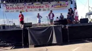 Final round of the Kendama Tournament Intermediate ladder at the Pinoy Pride Festival...