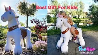 PonyCycle toy (2021): mechanical walking pony | ride on unicorn | best gift for kids