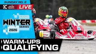 2026 SKUSA Winter Series Rd. 2 | Houston, TX | Sunday - Warm-Ups & Qualifying
