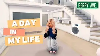 Roblox Berry Avenue: My Work Day Vlog 💼☕ | Morning to Night Routine