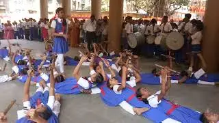 सरस्वती विद्या मंदिर लेझीम पथक