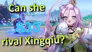 Finally another OFF-FIELD HYDRO APPLICATOR! | Genshin Impact Aino Showcase