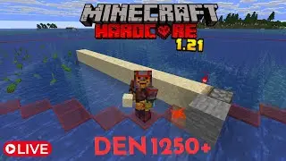 KOSTIČKOV&Yacute; ČTVRTEK V MINECRAFT HARDCORE 1.21/ DEN 1250+ / CZ&SK STREAM/ HUBMC PARTNER