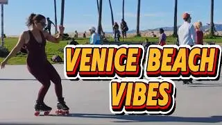 No Cuts. No Script. Just LA Raw, Uncut Sunday Ride (Venice Roller Disco Stop)